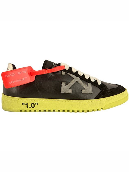 Men's Logo Vintage 20 Sneakers Black Yellow - OFF WHITE - BALAAN 1