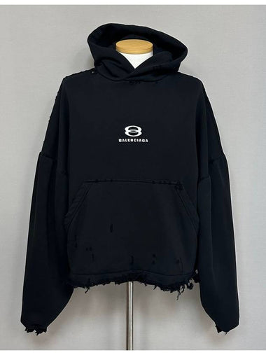 Unity Sports Icon Cropped Hoodie - BALENCIAGA - BALAAN 1