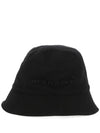 Embroidered Logo Bucket Hat Black - ISABEL MARANT - BALAAN 2