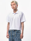 Cropped PK Shirt White - C WEAR BY THE GENIUS - BALAAN 2