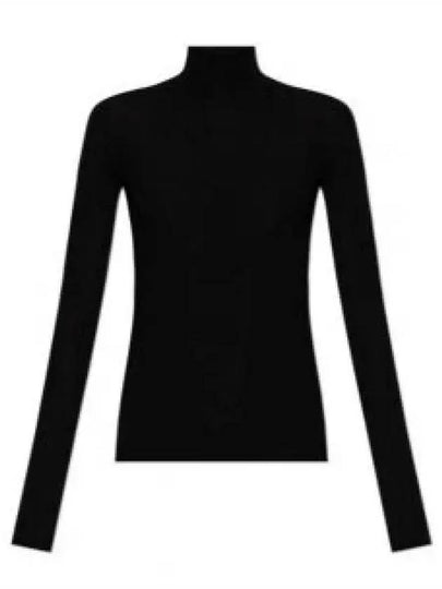 Woolen Turtleneck Black - BOTTEGA VENETA - BALAAN 2