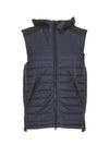 GoGGle Hooded Padded Vest Navy - CP COMPANY - BALAAN 7