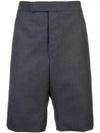 Twill Classic Backstrap Shorts Medium Grey - THOM BROWNE - BALAAN 2