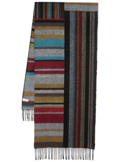 Striped Cashmere Wool Muffler - PAUL SMITH - BALAAN 2