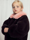 fur coat Fluffy faux 2471012316 - MINI RODINI - BALAAN 4