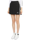 Women's Golf Moment Pleated Skirt Black - HORN GARMENT - BALAAN 3