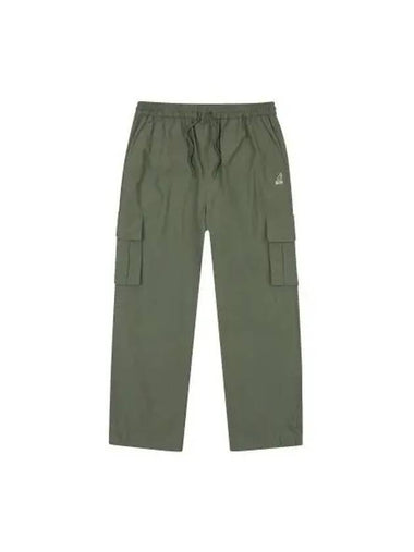 Nylon Cargo Pants 4521 Khaki - KANGOL - BALAAN 1