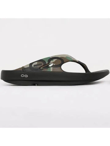 Men s sandals flip flops 1001 WOODLAND CAMO 1151770 - OOFOS - BALAAN 1