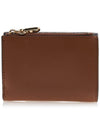 Parker Medium Logo Tri-Fold Half Wallet Brown - MICHAEL KORS - BALAAN 4