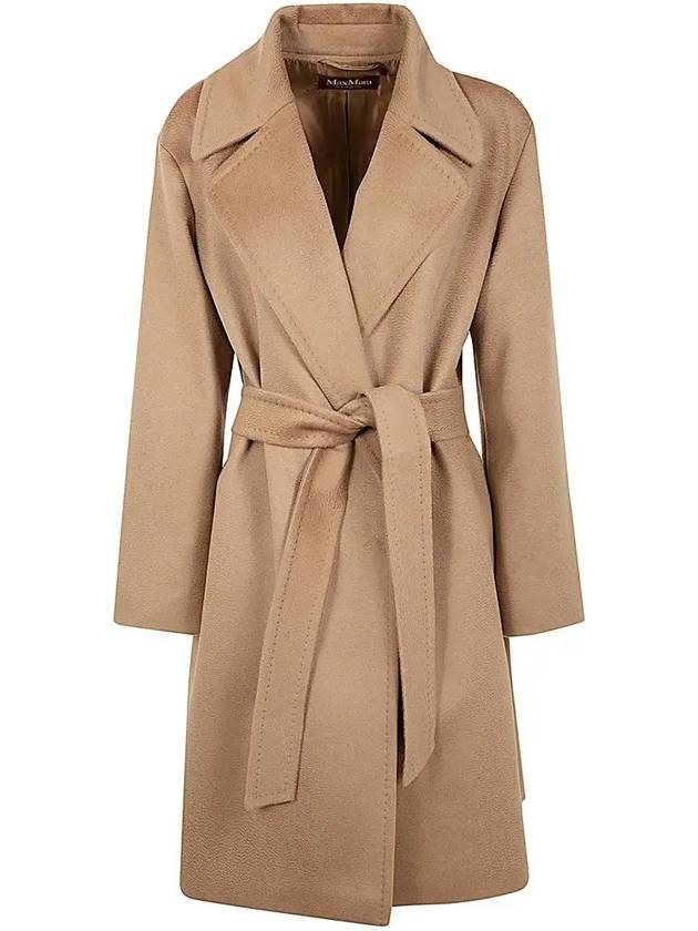 TIGRE Belted Wool Coat Camel 2426016091 006 - MAX MARA - BALAAN 2