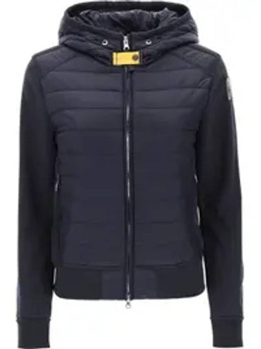 Women's Caelie Hybrid Hooded Padding Navy - PARAJUMPERS - BALAAN 1