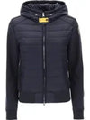 Women's Caelie Hybrid Hooded Padding Navy - PARAJUMPERS - BALAAN 1