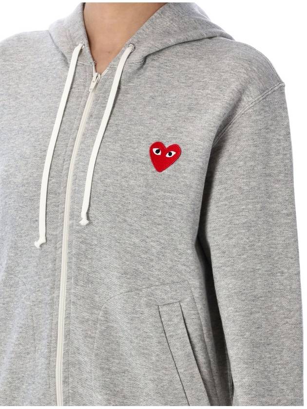 ICON HEART ZIP HOODI BACK PRINT - COMME DES GARCONS PLAY - BALAAN 3