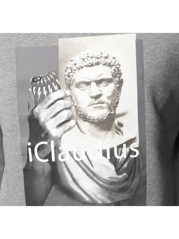 I-Claudius Sweatshirt Grey - NEIL BARRETT - BALAAN 6