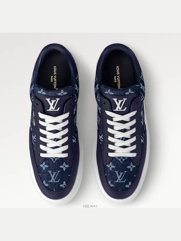 Beverly Hills Low Top Sneakers Blue - LOUIS VUITTON - BALAAN 3