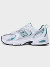 530 Low Top Sneakers White Silver Green - NEW BALANCE - BALAAN 3