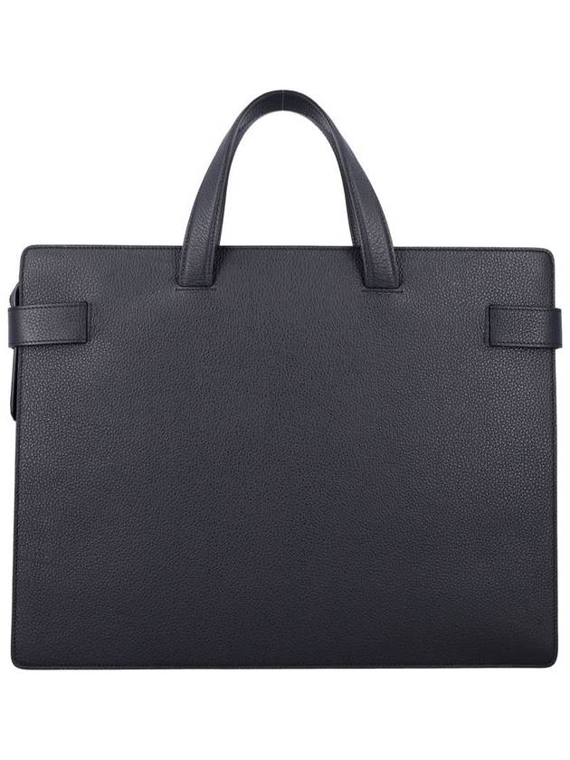 Salvatore Ferragamo Briefcase With Gancini Buckles - SALVATORE FERRAGAMO - BALAAN 4