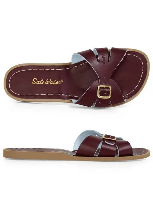 Slippers Classic Slide 9900 Claret CLASSIC Women's Slippers - SALT WATER - BALAAN 1