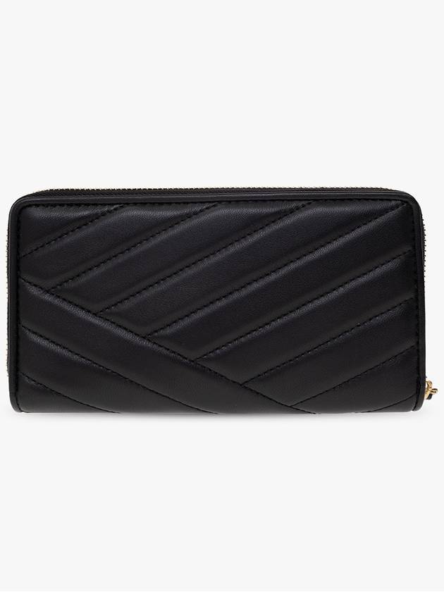 Tory Burch Quilted Wallet, Women's, Black - TORY BURCH - BALAAN 3