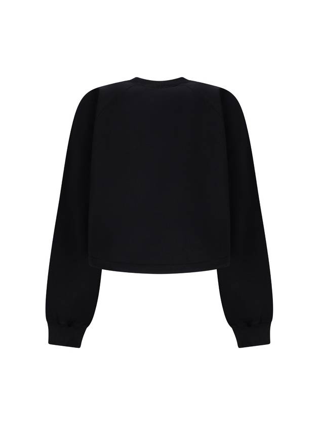 Jersey Embroidery Sweatshirt Black - GUCCI - BALAAN 3