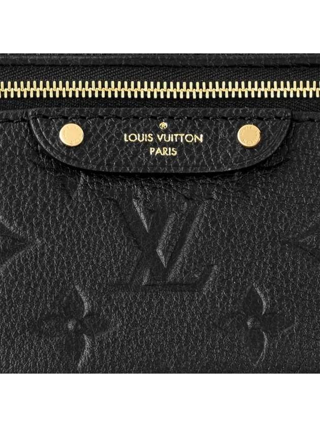 Mini Monogram Empreinte Leather Bum Bag Black - LOUIS VUITTON - BALAAN 7