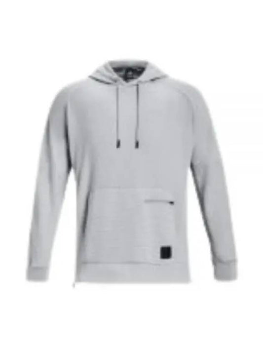 Men's UA Ottoman Fleece Hoodie Grey - UNDER ARMOUR - BALAAN 2