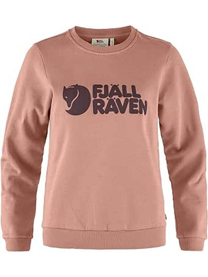 Women's Logo Sweater Dusty Rose Port - FJALL RAVEN - BALAAN 2