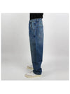 Alex Washed Straight Jeans Blue - AMI - BALAAN 4