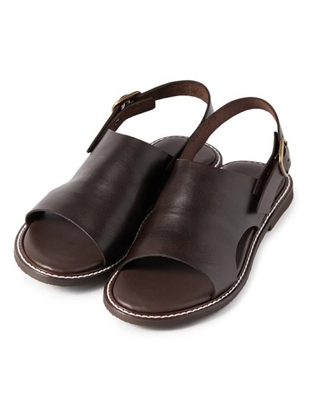 Women's Antichi Romani Fisherman Sandals Verona Dark Brown - ANTICHI ROMANI - BALAAN 2