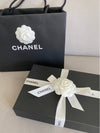 Medium Classic Clutch Bag Caviar Leather & Gold Black - CHANEL - BALAAN 10