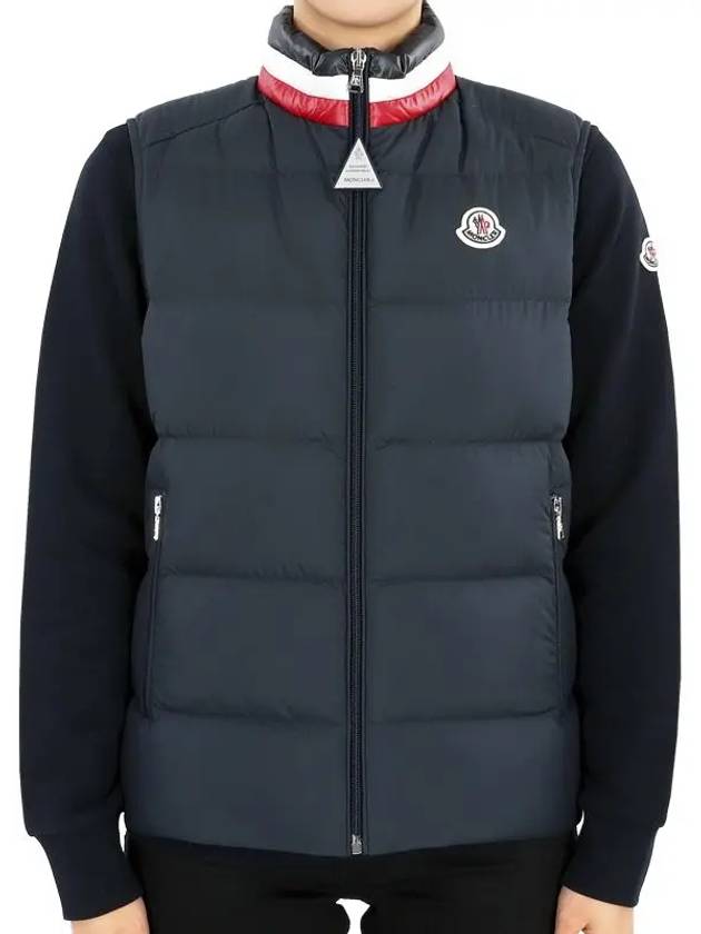 Kids Merab Down Vest Navy - MONCLER - BALAAN 2