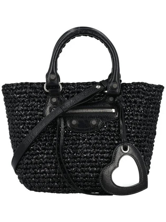 Le Cagole Small Tote Bag Black - BALENCIAGA - BALAAN 1