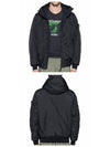 Crinkle Reps R NY Padding Black - STONE ISLAND - BALAAN 5