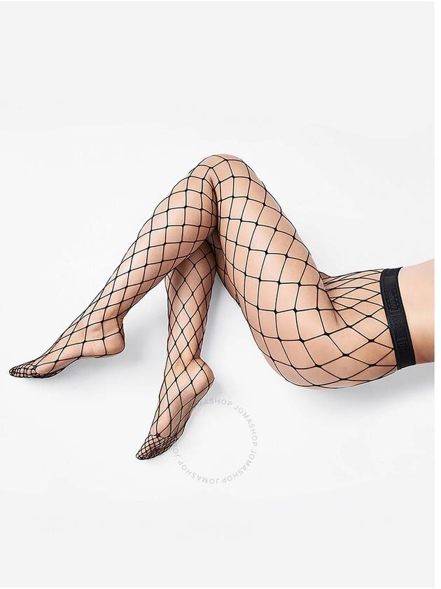 Wolford Black Sixties Fishnets Tights Set of 3, Size Medium - WOLFORD - BALAAN 2