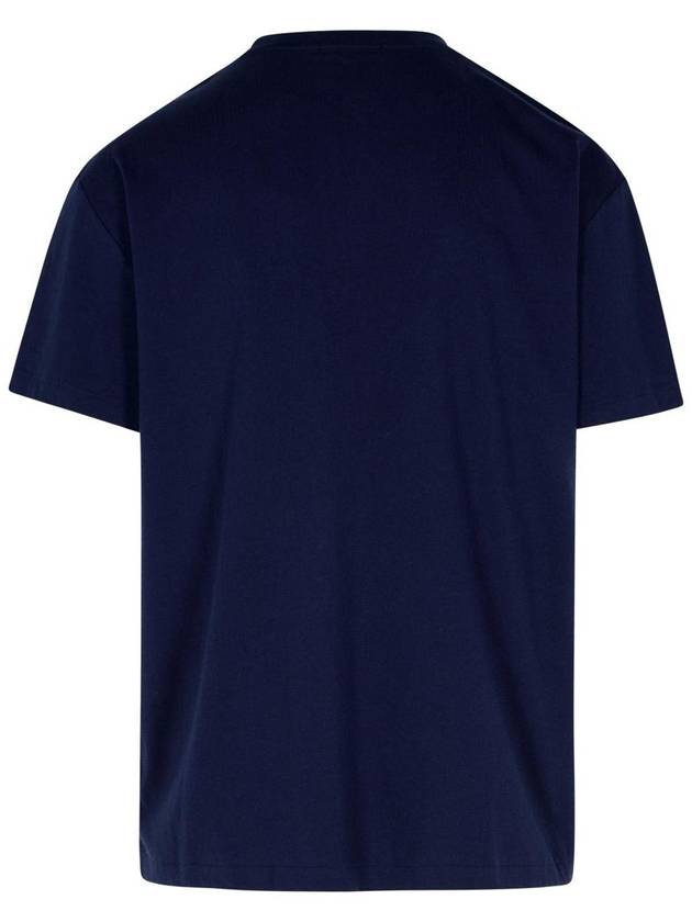 Polo Ralph Lauren 'Bear' Navy Cotton T-Shirt - POLO RALPH LAUREN - BALAAN 3