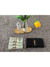 YSL matelass gold zipper long wallet - YSL BEAUTY - BALAAN 9