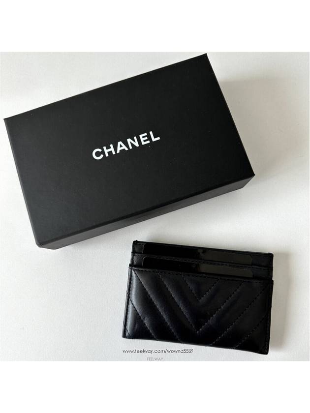 Chanel Women s Lambskin Card Wallet Holder - CHANEL - BALAAN 4