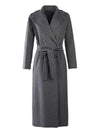 Paride Wool Double Coat Grey - MAX MARA - BALAAN 1