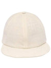 Semi Motif Denim Ball Cap White - FENDI - BALAAN 2