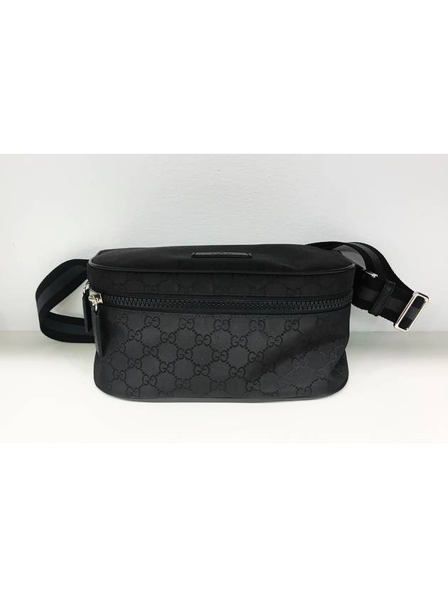 GG Fabric Waist Bag Black - GUCCI - BALAAN 8