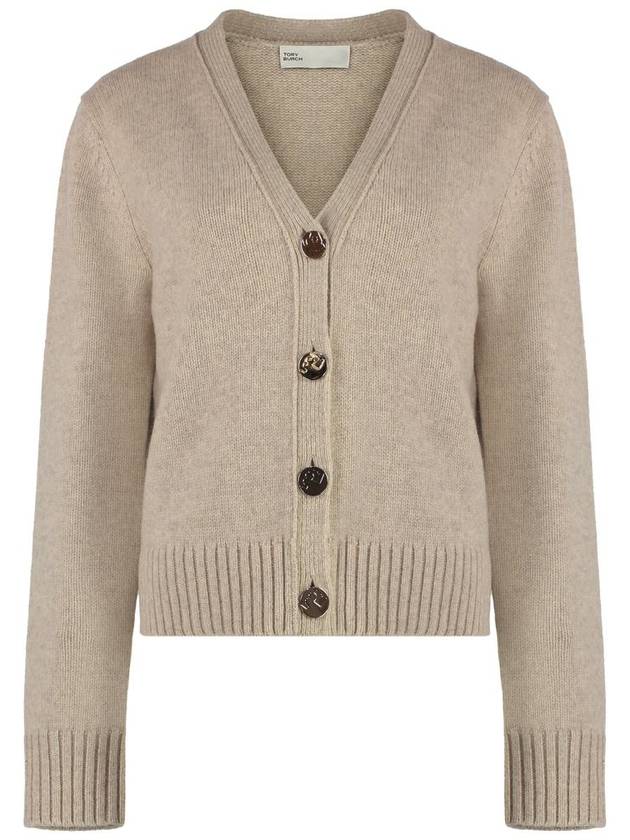 Tory Burch Wool Cardigan - TORY BURCH - BALAAN 1