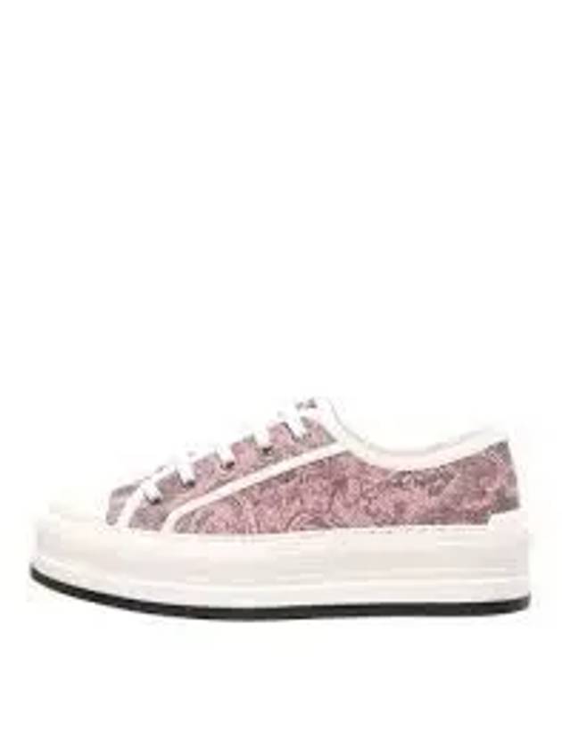 Walk NDior Toile De Jouy Sauvage Motif Platform Low Top Sneakers Pink - DIOR - BALAAN 2