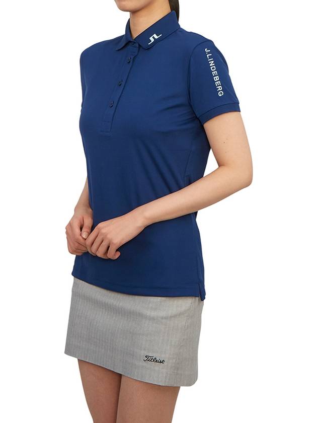 Golf wear women s collar short sleeve t shirt GWJT09006 O341 - J.LINDEBERG - BALAAN 5