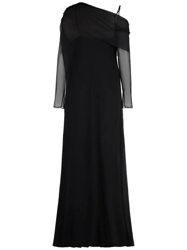 Alberta Ferretti Long Chiffon Dress - ALBERTA FERRETTI - BALAAN 2