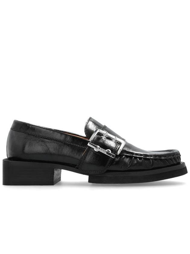 Ganni Shoes With Buckle, Women's, Black - GANNI - BALAAN 1