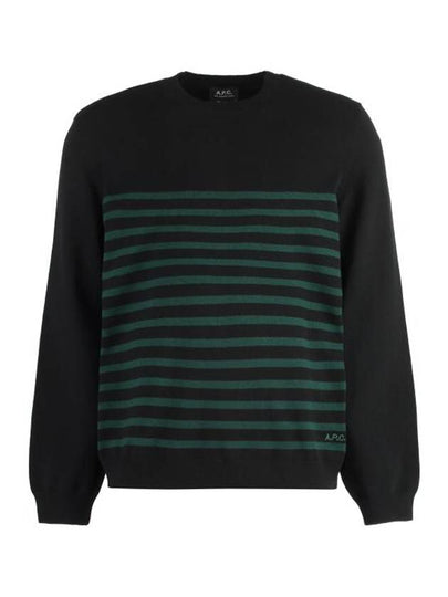 Matthew Cashmere Sweatshirt Black - A.P.C. - BALAAN 2