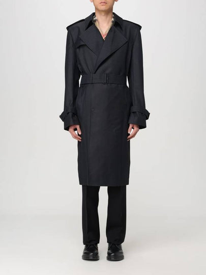 Belted Long Trench Coat Black - BURBERRY - BALAAN 2