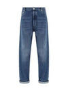 Iconic Fit Jeans Blue - BRUNELLO CUCINELLI - BALAAN 2