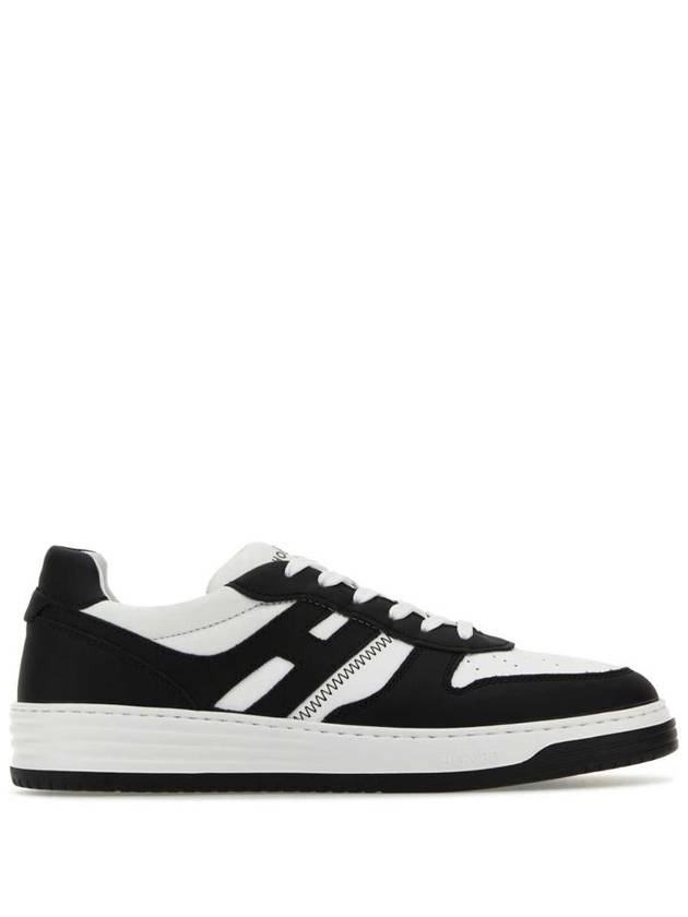 perforated low-top sneakers black - HOGAN - BALAAN 2