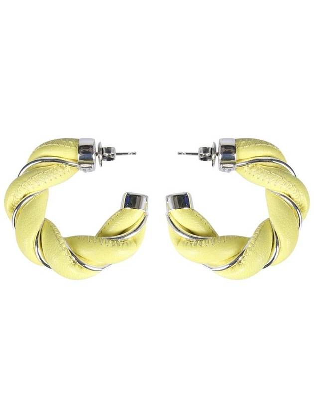 Braid Hoop Earrings 628948V507C7400 B0040170313 - BOTTEGA VENETA - BALAAN 2